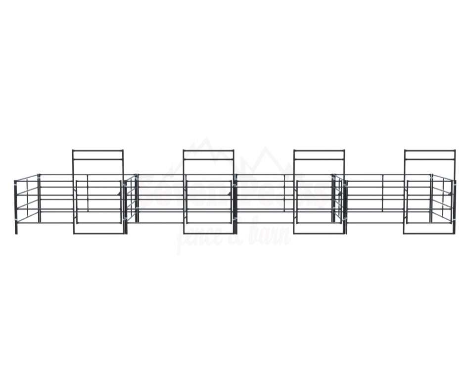 Stall Kit 10x10 (4) Side By Side